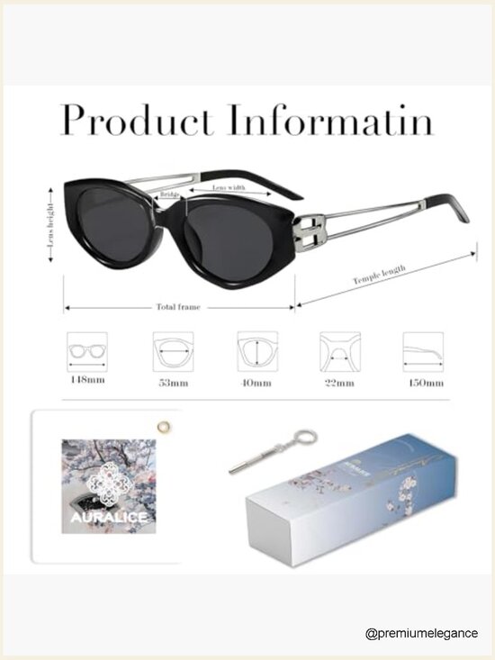 Retro Cat Eye Sunnies Night Petal, UV Protection, Unisex Sunglasses